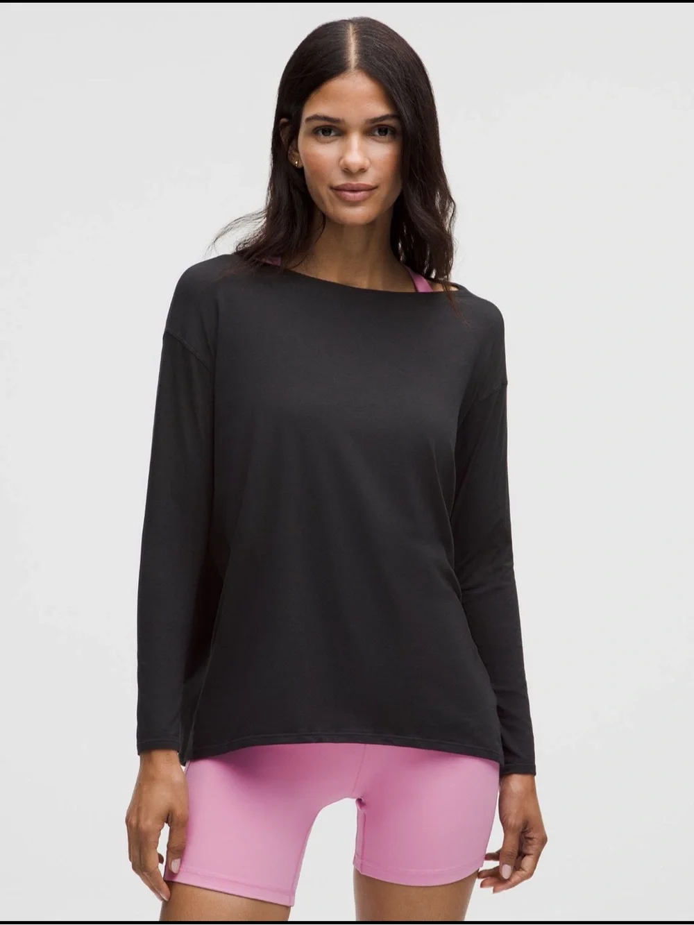 Lululemon Back in action long sleeve shirt